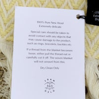 【アウトレット】norwegianicons（ノルウェジアンアイコンズ） / Bunad Blanket Fram Oslo（ブーナッドブランケットフラムオスロ） / yellow / 200×130cm