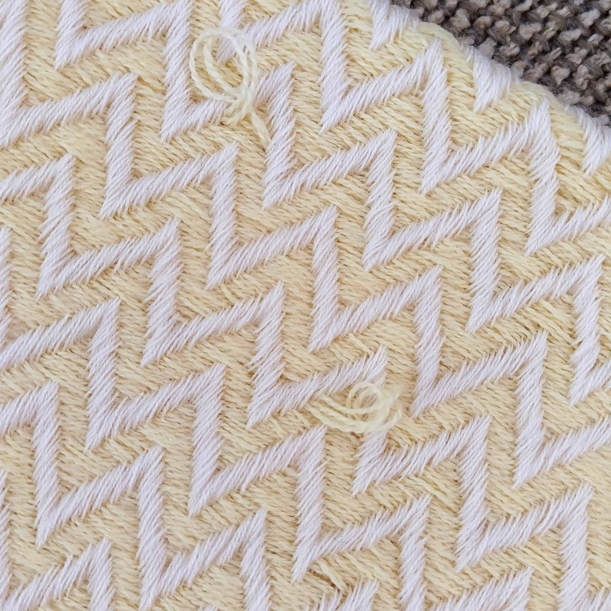 【アウトレット】norwegianicons（ノルウェジアンアイコンズ） / Bunad Blanket Fram Oslo（ブーナッドブランケットフラムオスロ） / yellow / 200×130cm