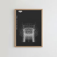 PP Mobler（PPモブラー） / ポスター B1サイズ / 額付き