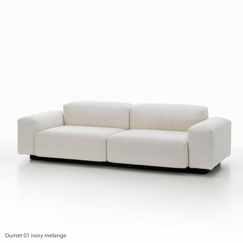Vitra（ヴィトラ） / Soft Modular Sofa（ソフトモジュラーソファ） / 2シーター / Dumet（デュメ）01 ivory melange / ソファ