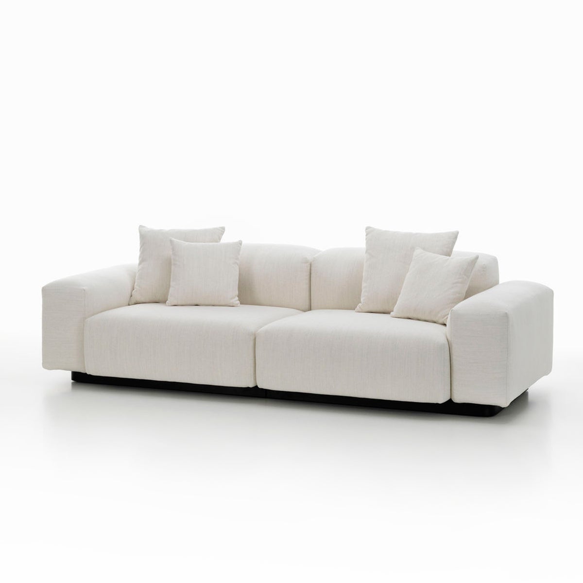 Vitra（ヴィトラ） / Soft Modular Sofa（ソフトモジュラーソファ） / 2シーター / Dumet（デュメ）01 ivory melange / ソファ