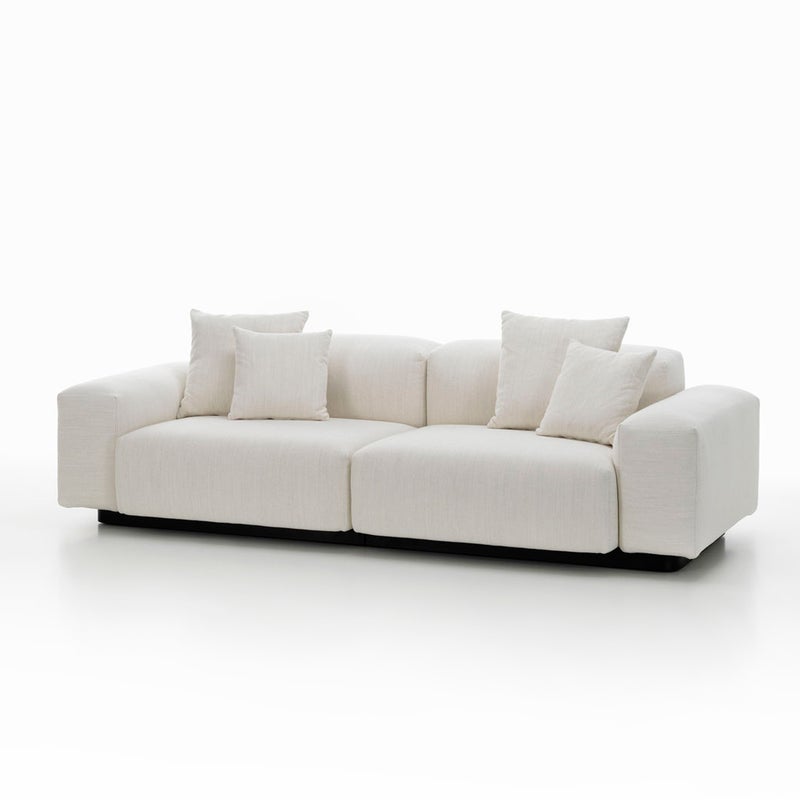 Vitra（ヴィトラ） / Soft Modular Sofa（ソフトモジュラーソファ） / 2シーター / Dumet（デュメ）01 ivory melange / ソファ