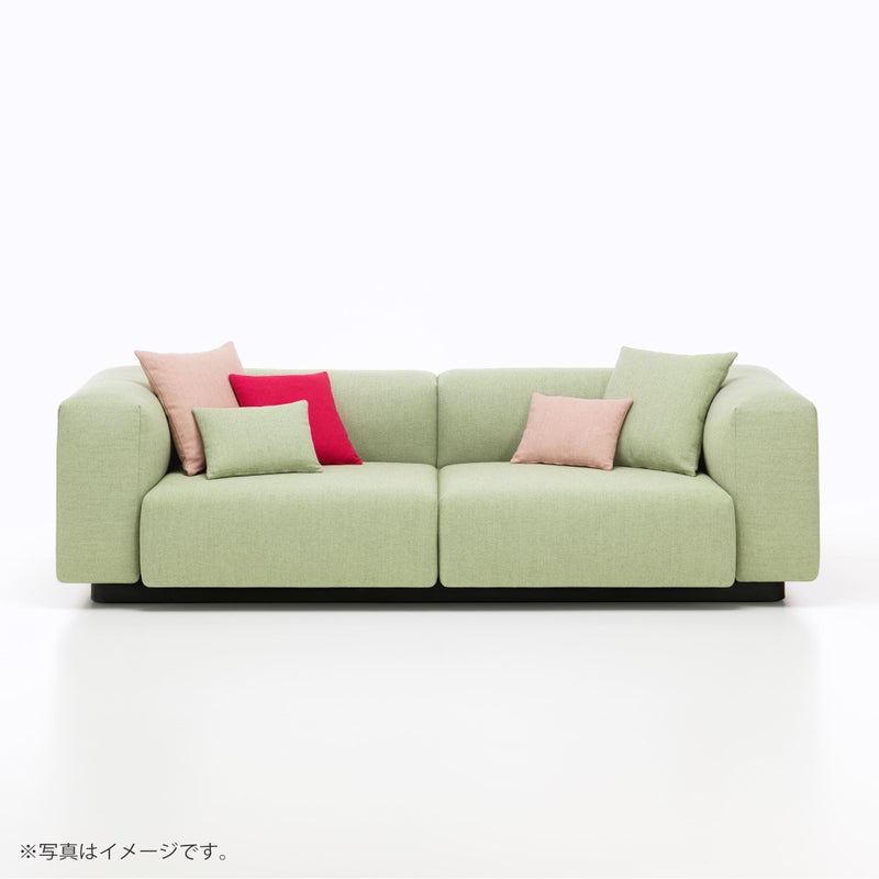 Vitra（ヴィトラ） / Soft Modular Sofa（ソフトモジュラーソファ） / 2シーター / Dumet（デュメ）01 ivory melange / ソファ