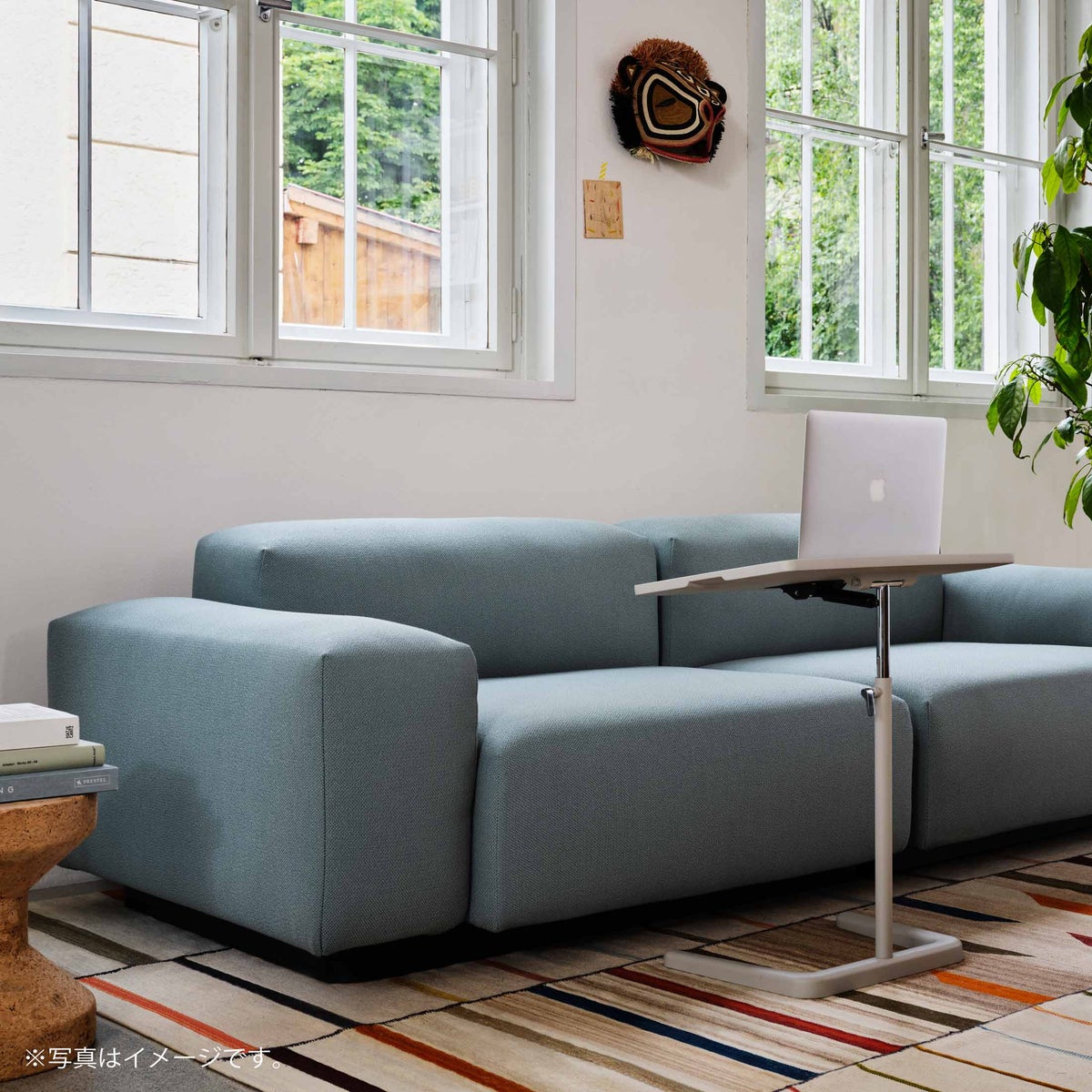 Vitra（ヴィトラ） / Soft Modular Sofa（ソフトモジュラーソファ） / 2シーター / Dumet（デュメ）01 ivory melange / ソファ