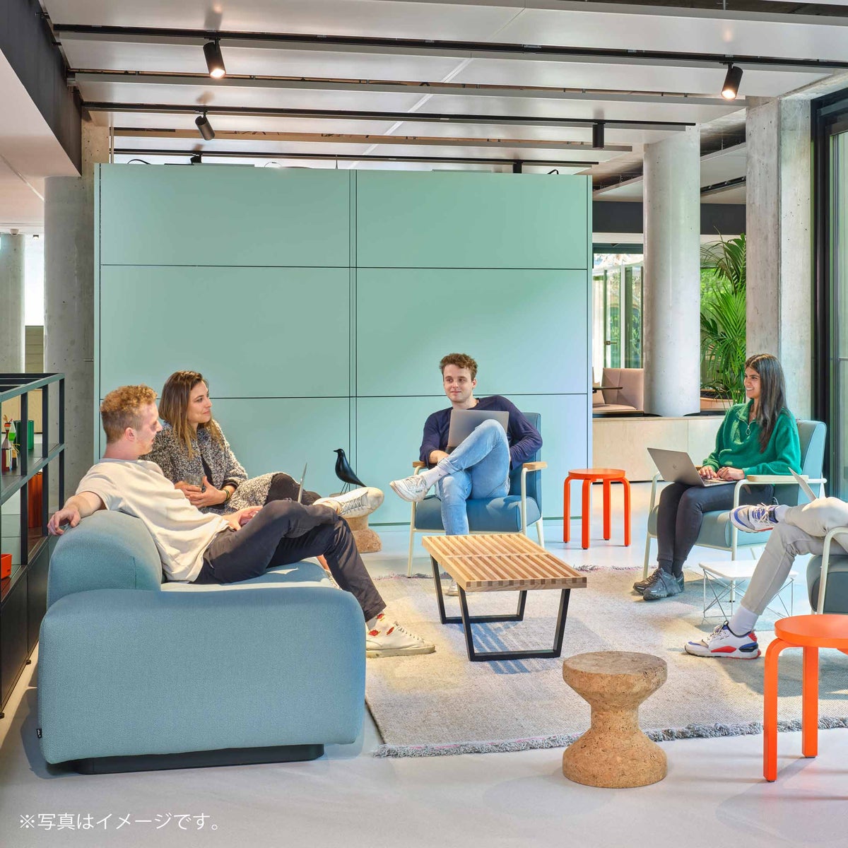 Vitra（ヴィトラ） / Soft Modular Sofa（ソフトモジュラーソファ） / 2シーター / Dumet（デュメ）01 ivory melange / ソファ