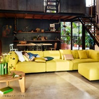 Vitra（ヴィトラ） / Soft Modular Sofa（ソフトモジュラーソファ） / 2シーター / Dumet（デュメ）01 ivory melange / ソファ