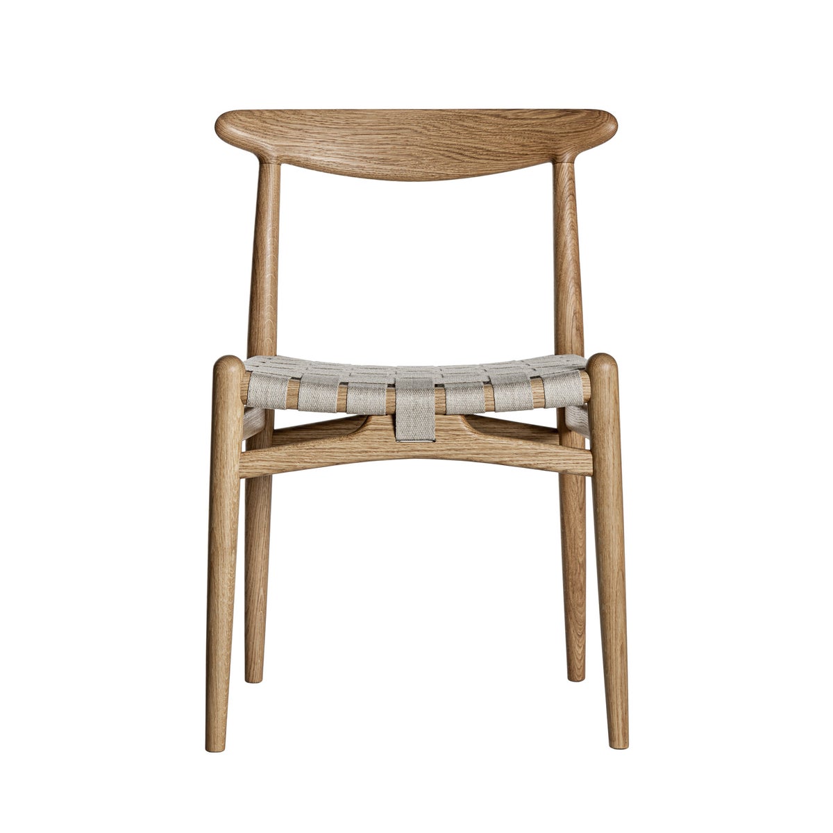 PP Mobler（PPモブラー） / PP101 チェア / オーク材・クリアバイオオイル仕上げ / リネンウェビング