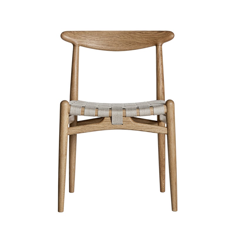 PP Mobler（PPモブラー） / PP101 チェア / オーク材・クリアバイオオイル仕上げ / リネンウェビング