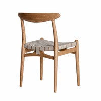 PP Mobler（PPモブラー） / PP101 チェア / オーク材・クリアバイオオイル仕上げ / リネンウェビング