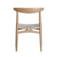 PP Mobler（PPモブラー） / PP101 チェア / オーク材・クリアバイオオイル仕上げ / リネンウェビング