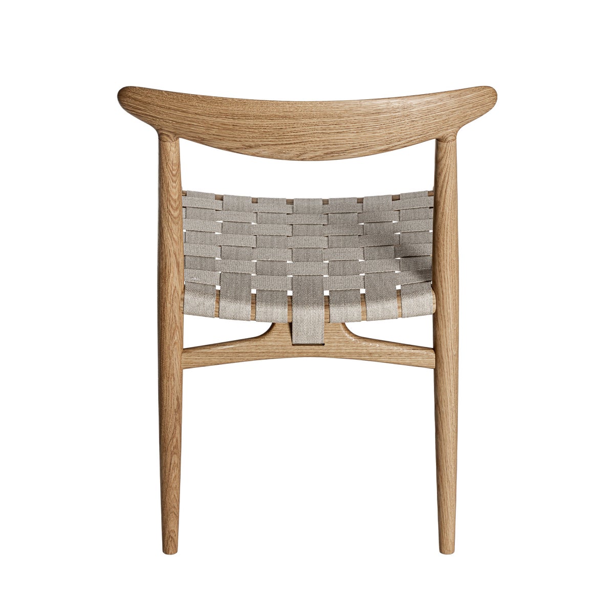 PP Mobler（PPモブラー） / PP101 チェア / オーク材・クリアバイオオイル仕上げ / リネンウェビング