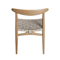 PP Mobler（PPモブラー） / PP101 チェア / オーク材・クリアバイオオイル仕上げ / リネンウェビング