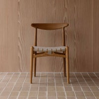 PP Mobler（PPモブラー） / PP101 チェア / オーク材・クリアバイオオイル仕上げ / リネンウェビング