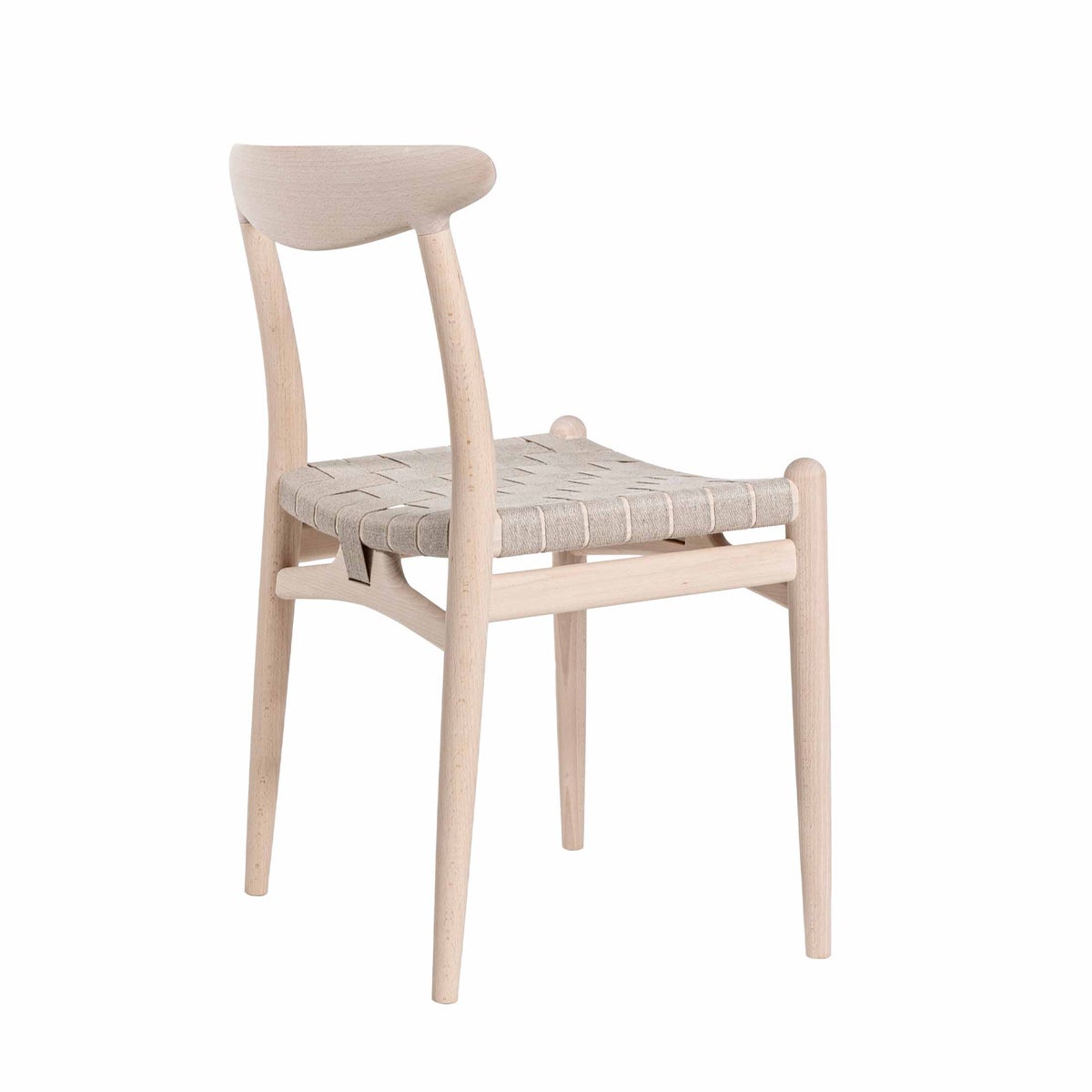 PP Mobler（PPモブラー） / PP101 チェア / ビーチ材・ソープ仕上げ / リネンウェビング