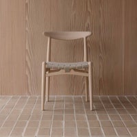 PP Mobler（PPモブラー） / PP101 チェア / ビーチ材・ソープ仕上げ / リネンウェビング