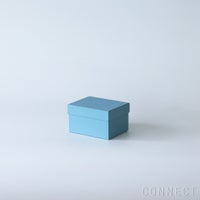 &PAPERS（アンドペーパーズ） / カラー収納BOX 3個セット「海」 / オープンシェルフ用【CONNECT別注】