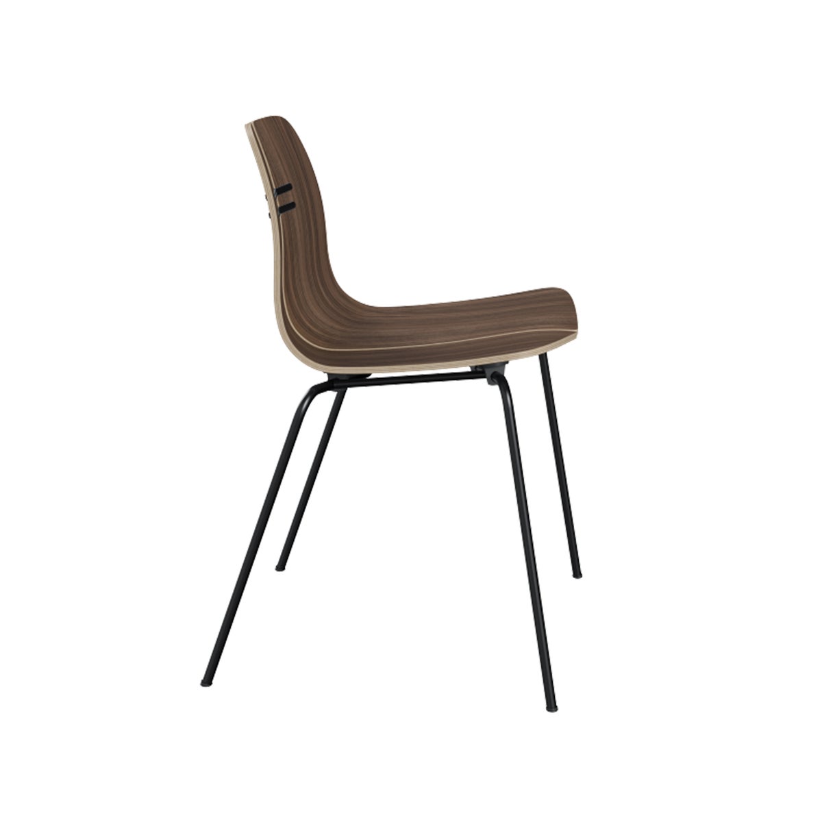 FRITZ HANSEN（フリッツ・ハンセン） / PK3（ピーケー3） / ウォルナット / ブラック粉体塗装仕上げスチール / チェア