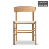 FREDERICIA（フレデリシア） / J39（モーエンセンチェア・シェーカーチェア） / オーク材・ライトオイル仕上げ / ナチュラルキャンバス