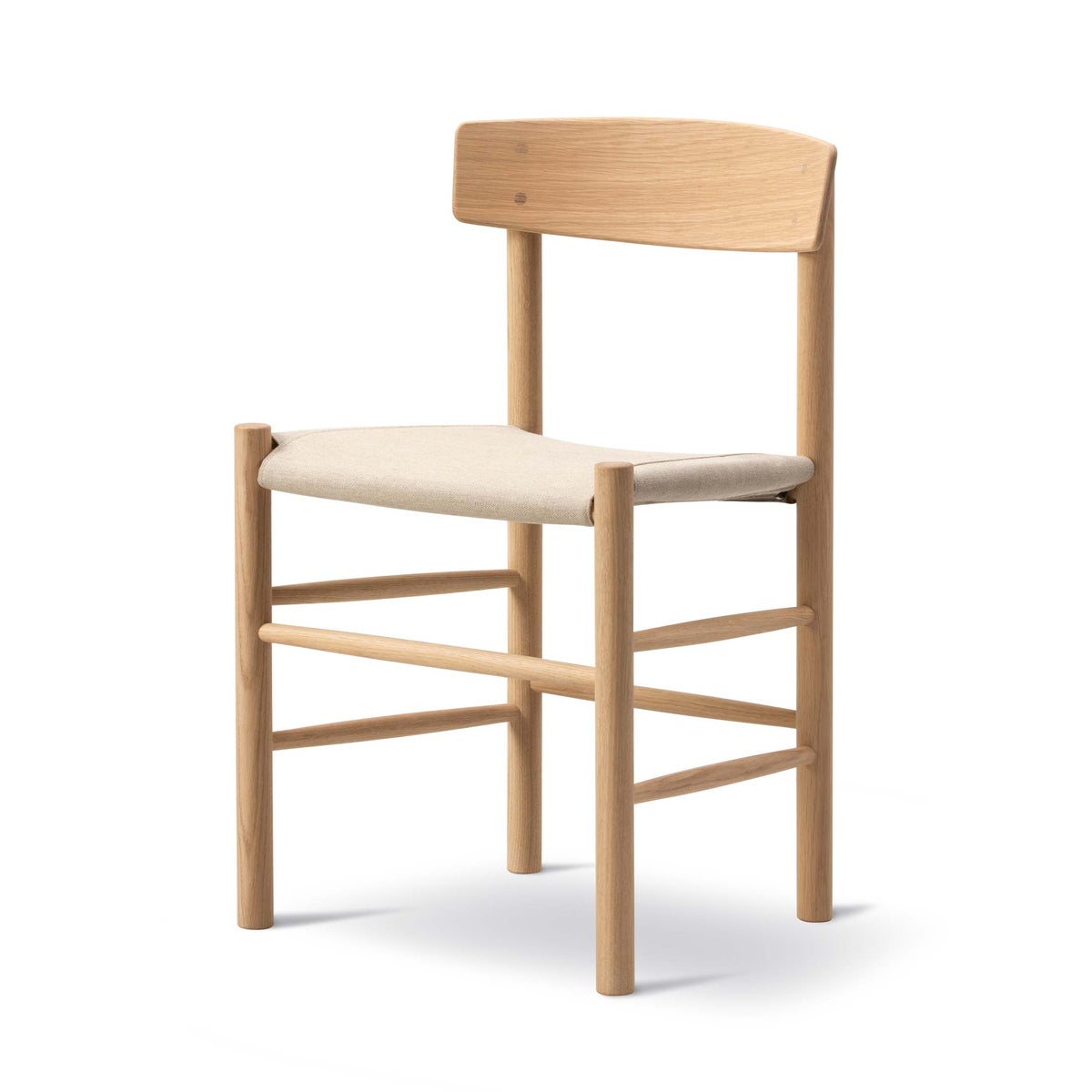 FREDERICIA（フレデリシア） / J39（モーエンセンチェア・シェーカーチェア） / オーク材・ライトオイル仕上げ / ナチュラルキャンバス