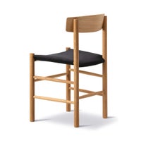 FREDERICIA（フレデリシア） / J39（モーエンセンチェア・シェーカーチェア） / オーク材・オイル仕上げ / ブラックキャンバス