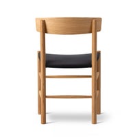 FREDERICIA（フレデリシア） / J39（モーエンセンチェア・シェーカーチェア） / オーク材・オイル仕上げ / ブラックキャンバス