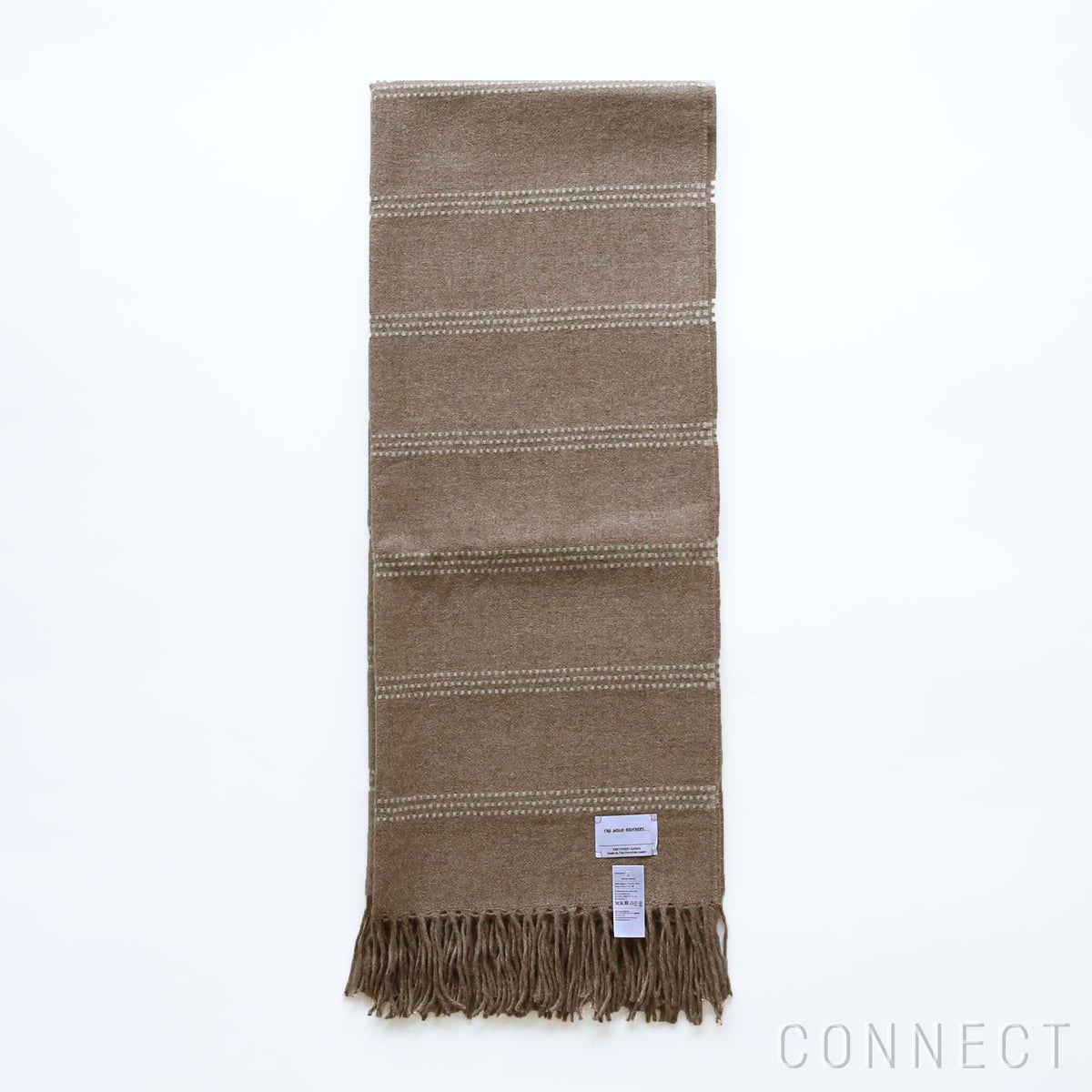 THE INOUE BROTHERS（イノウエブラザーズ） / Blanket Stripe / ブランケット　ストライプ / 133×162cm / Beige・Gray