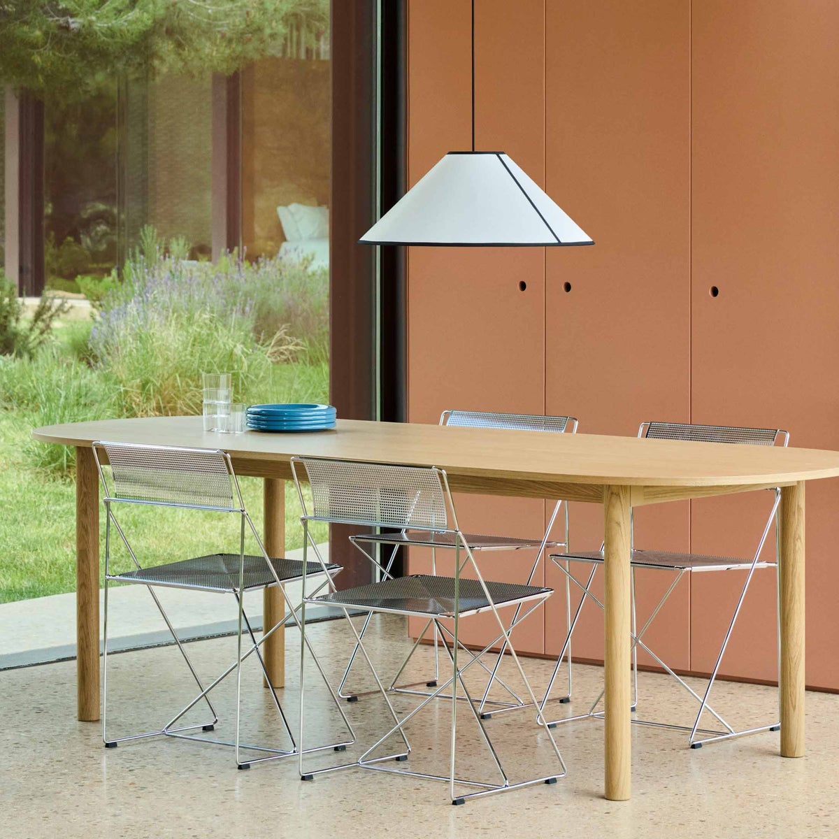 HAY（ヘイ） / X-LINE CHAIR CHROMED（エックスライン チェア クロームド） / 屋内用 / クロームド