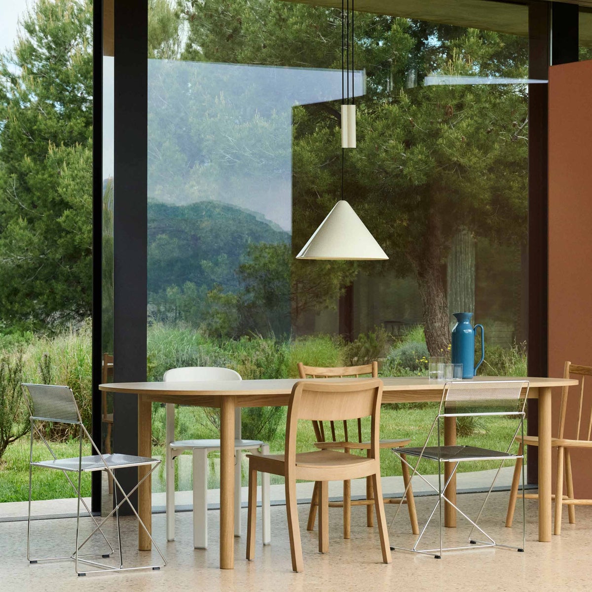 HAY（ヘイ） / X-LINE CHAIR CHROMED（エックスライン チェア クロームド） / 屋内用 / クロームド