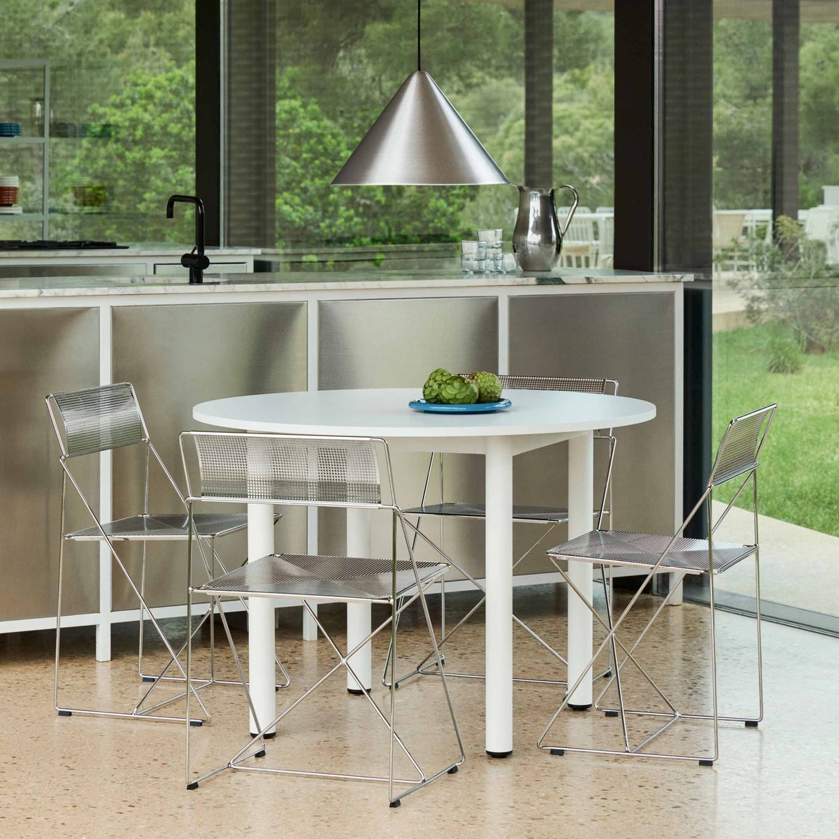 HAY（ヘイ） / X-LINE CHAIR CHROMED（エックスライン チェア クロームド） / 屋内用 / クロームド