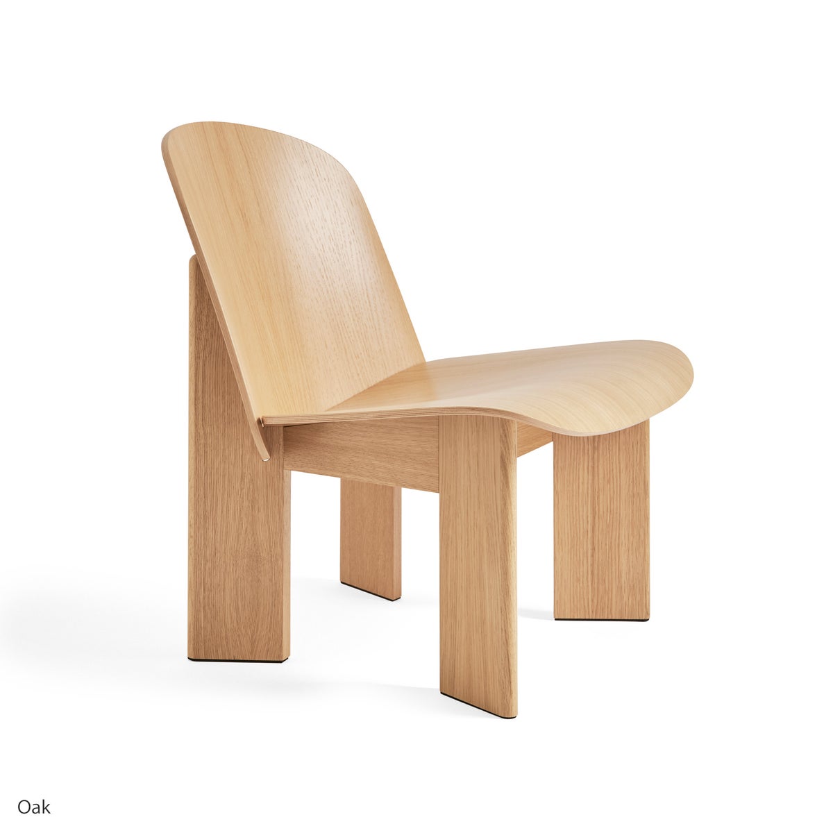 HAY（ヘイ） / CHISEL LOUNGE CHAIR（チゼルラウンジチェア） / オーク材 / 全2色