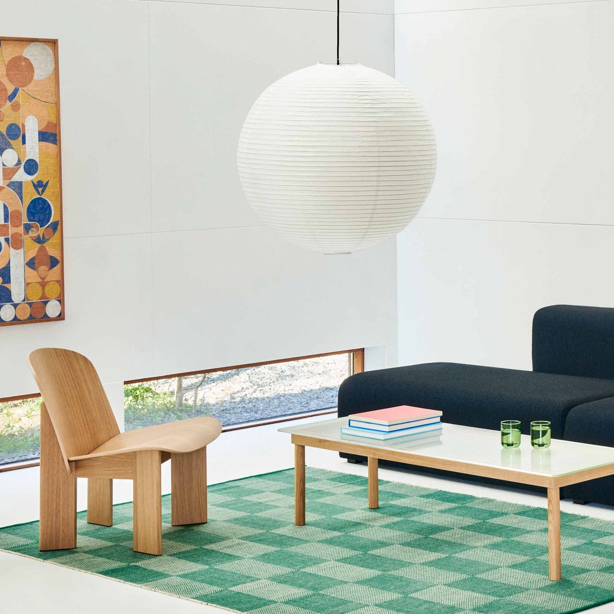 HAY（ヘイ） / CHISEL LOUNGE CHAIR（チゼルラウンジチェア） / オーク材 / 全2色