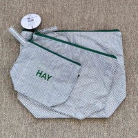 【アウトレット】HAY（ヘイ） / CANDY MONO WASH BAG-WASH SET OF 3（キャンディモノウォッシュバッグ） / 全2色 / ポーチ3点セット / グレー