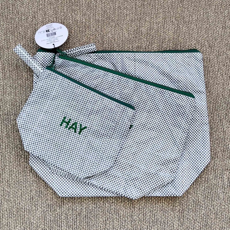 【アウトレット】HAY（ヘイ） / CANDY MONO WASH BAG-WASH SET OF 3（キャンディモノウォッシュバッグ） / 全2色 / ポーチ3点セット / グレー