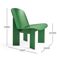 HAY（ヘイ） / CHISEL LOUNGE CHAIR（チゼルラウンジチェア） / ビーチ材 / 全3色