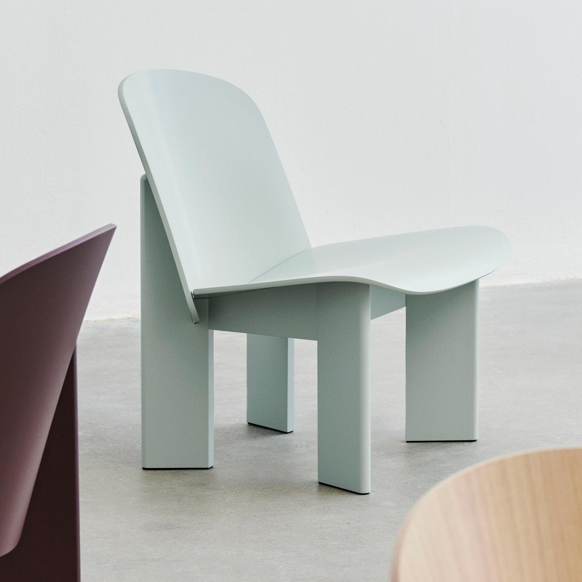 HAY（ヘイ） / CHISEL LOUNGE CHAIR（チゼルラウンジチェア） / ビーチ材 / 全3色