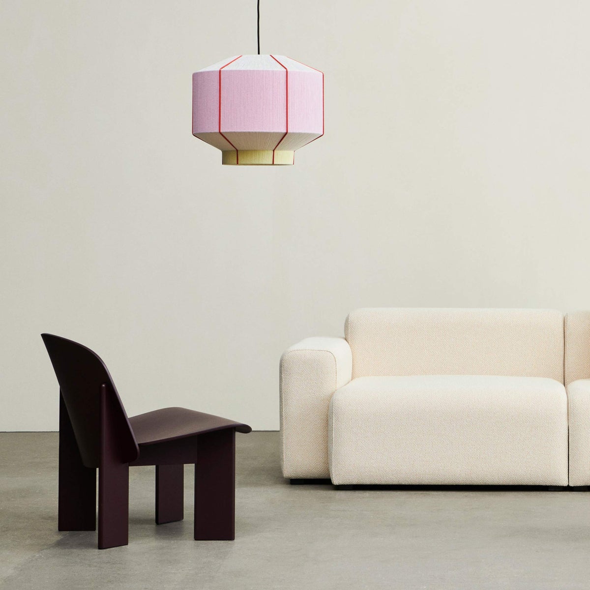 HAY（ヘイ） / CHISEL LOUNGE CHAIR（チゼルラウンジチェア） / ビーチ材 / 全3色