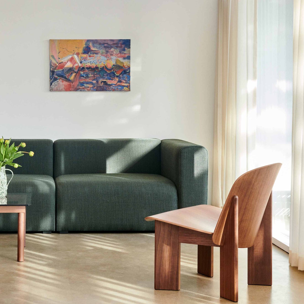 HAY（ヘイ） / CHISEL LOUNGE CHAIR（チゼルラウンジチェア） / ウォルナット材