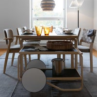 Artek（アルテック） / TEA TROLLEY 901（ティートロリー） / ブラック リノリウム