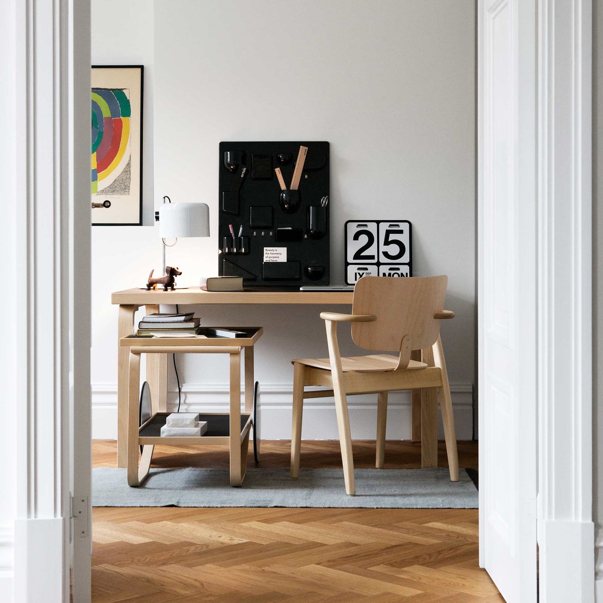 Artek（アルテック） / TEA TROLLEY 901（ティートロリー） / ブラック リノリウム