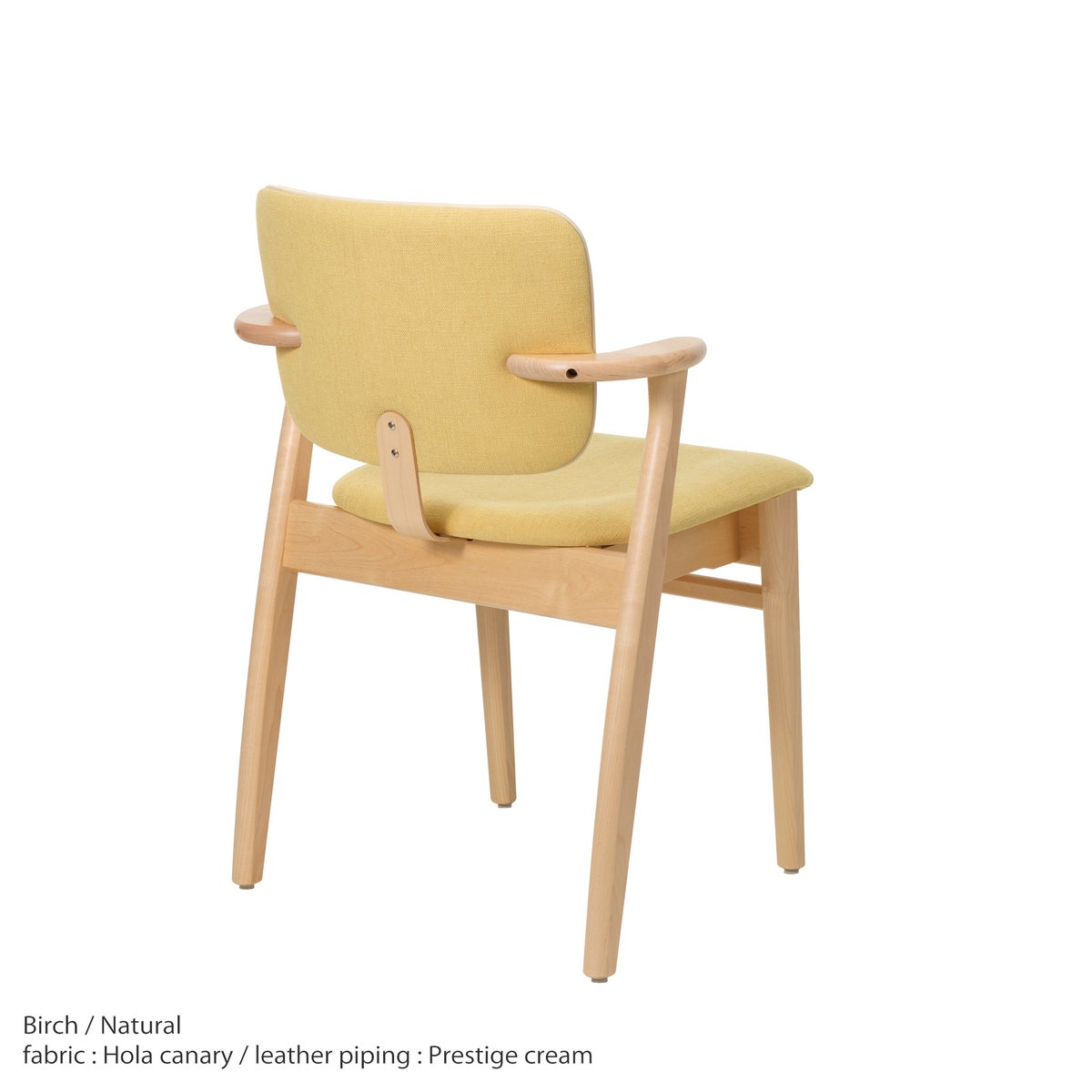 Artek（アルテック） / DOMUS CHAIR（ドムスチェア） / バーチ材・ナチュラルラッカー仕上げ / 布張り Hola canary《New beauty versions》