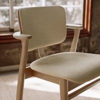 Artek（アルテック） / DOMUS CHAIR（ドムスチェア） / オーク材・ナチュラルラッカー仕上げ / 布張り Wow Re cream white《New beauty versions》