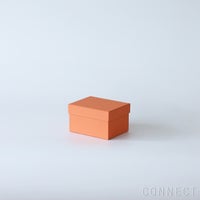 &PAPERS（アンドペーパーズ） / カラー収納BOX 3個セット「夕日」 / オープンシェルフ用【CONNECT別注】