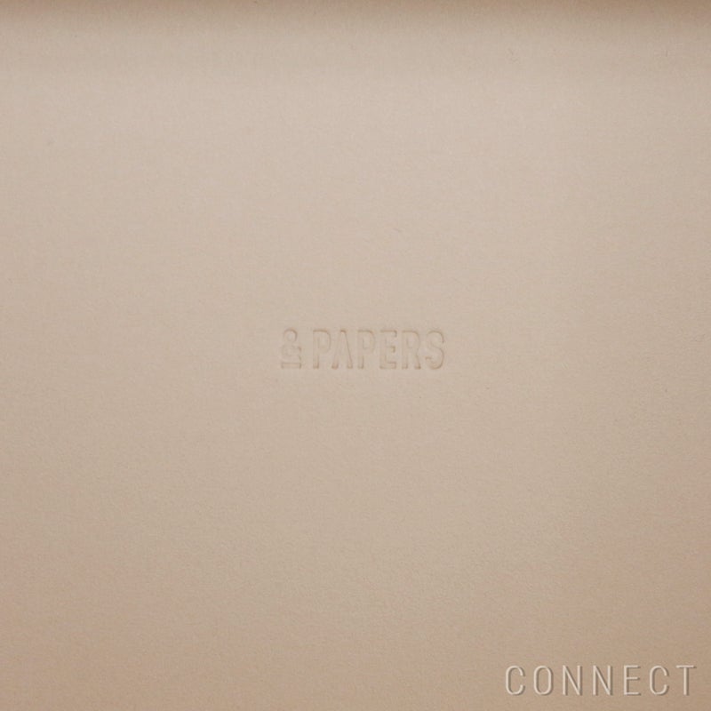 &PAPERS（アンドペーパーズ） / カラー収納BOX 3個セット「夕日」 / オープンシェルフ用【CONNECT別注】