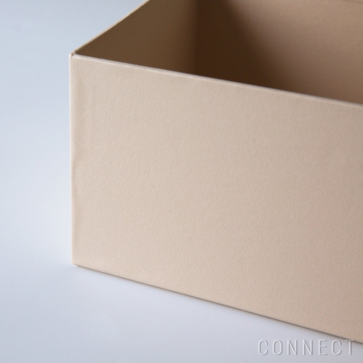 &PAPERS（アンドペーパーズ） / カラー収納BOX 3個セット「夕日」 / オープンシェルフ用【CONNECT別注】