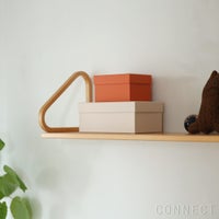 &PAPERS（アンドペーパーズ） / カラー収納BOX 3個セット「夕日」 / オープンシェルフ用【CONNECT別注】