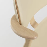 Artek（アルテック） / DOMUS CHAIR（ドムスチェア） / バーチ材・ナチュラルラッカー仕上げ / 革張り Prestige cream《New beauty versions》