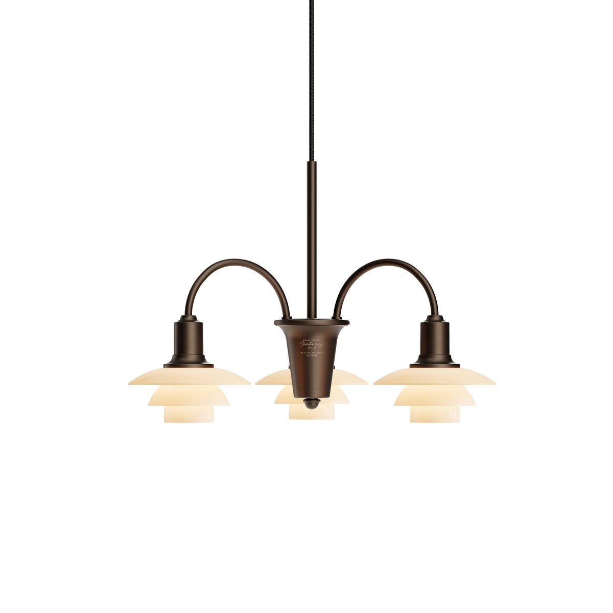 Louis Poulsen（ルイスポールセン） / PH 1/1 CHANDELIER CENTENARY EDITION（シャンデリア センテナリー・エディション） / 3灯用 / ペンダントライト