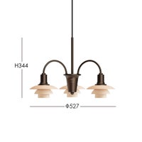 Louis Poulsen（ルイスポールセン） / PH 1/1 CHANDELIER CENTENARY EDITION（シャンデリア センテナリー・エディション） / 3灯用 / ペンダントライト