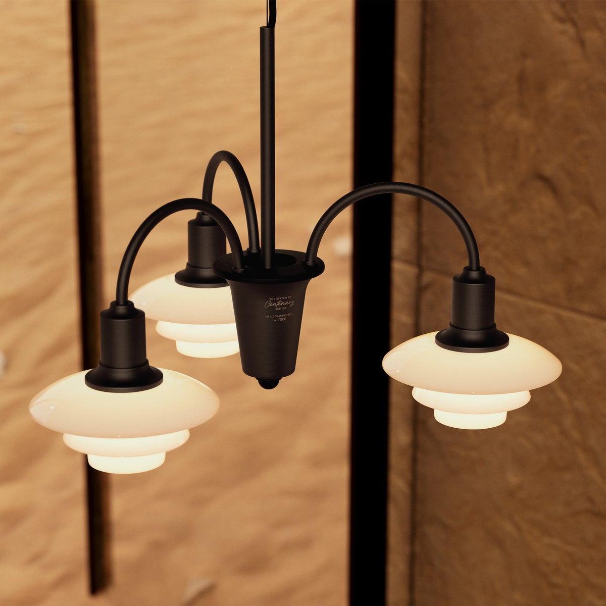 Louis Poulsen（ルイスポールセン） / PH 1/1 CHANDELIER CENTENARY EDITION（シャンデリア センテナリー・エディション） / 3灯用 / ペンダントライト