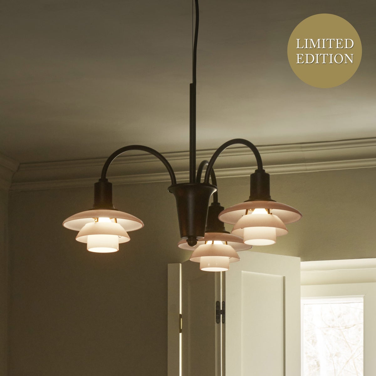 Louis Poulsen（ルイスポールセン） / PH 1/1 CHANDELIER CENTENARY EDITION（シャンデリア センテナリー・エディション） / 3灯用 / ペンダントライト